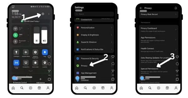 app installation permission setting